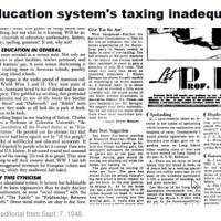 Las deficiencias fiscales del sistema educativo en USA (1948-2023)